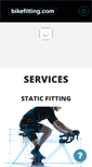 Mobile Screenshot of bikefitting.com